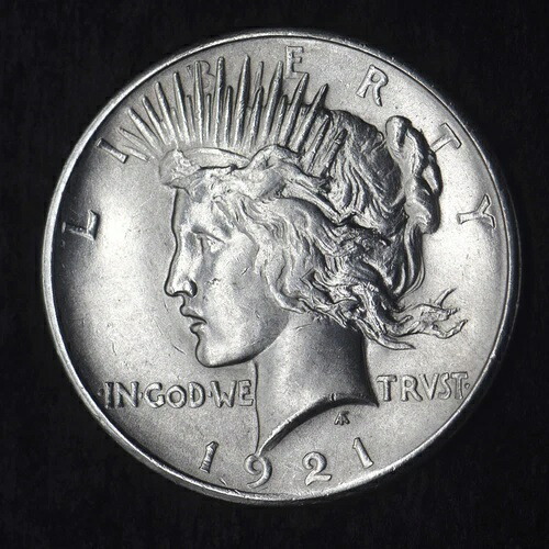 1921-P「ハイグレード」高浮き彫り平和銀貨 - COINGIANTS -