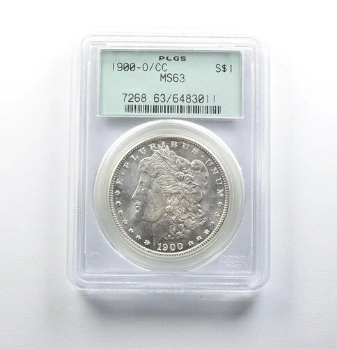 MS63 1900-O/CC モルガン銀貨 OGH PCGS *2789