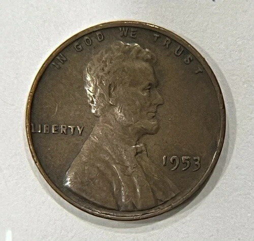 1953年 無刻印小麦ペニー