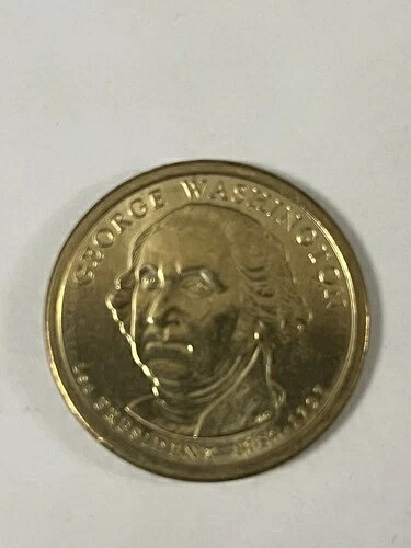 2007 D ジョージ・ワシントン 1ドル硬貨流通