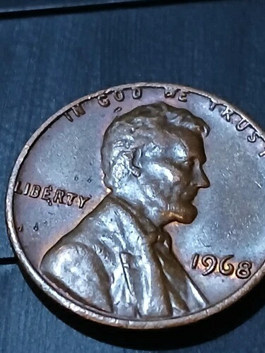 リンカーンセント 1964年 L エッジ入り その他のレタリングエラー箇所同様 マークなし C 写真読み取り-