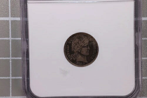 1895-O バーバー・シルバー・ダイム。ジェムアイ・アピール。NGC VF-25。ストアセール #61912|WORLD RESOURCE【QUEEN店】