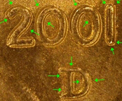 2001年D USペニー、O/Rにダブルダイが満載、コレクター必携のコイン｜WORLD RESOURCE【QUEEN店】 400,400円