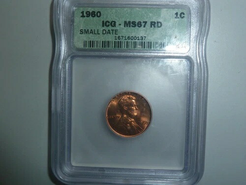 1960-P Linc - Sml Date MS67 レッド!! 最高峰! レジストリー品質!!! ただいま販売中!