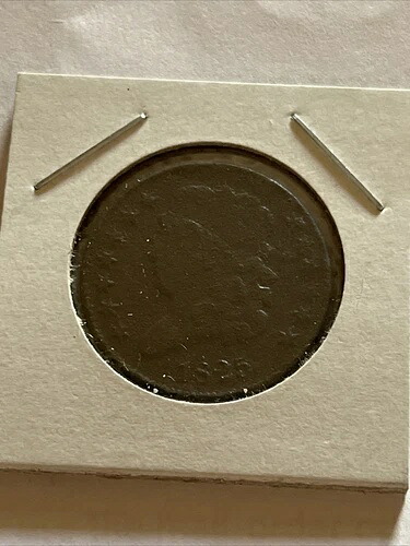 1825年 リバティ アメリカ合衆国 ハーフセント硬貨｜WORLD RESOURCE【QUEEN店】 344,520円