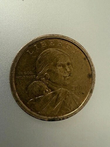 2000年の1ドル硬貨