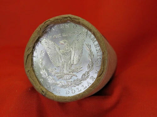 20 UNC BU コイン モルガン ダラー ロール TONING O END / CC END BESTEVER #2326
