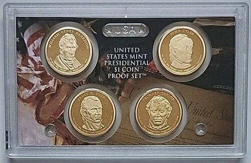アメリカ造幣局 大統領1ドル硬貨プルーフセット