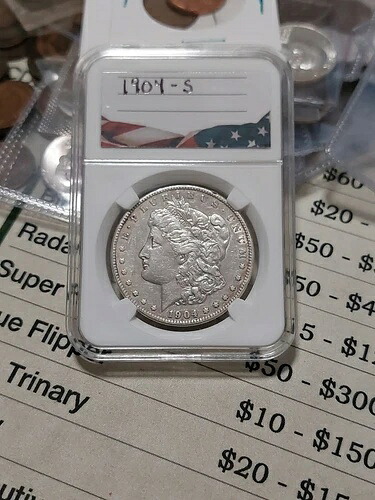1904年 S モルガン銀貨 1ドル / 硬貨