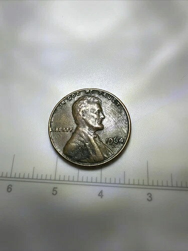 1964年 D リンカーン ペニー - エッジに「L」の文字 345,015円