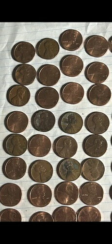 1909年以降の複数の価値を持つペニー硬貨
