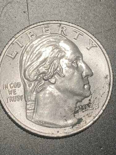 2023年 D クォーター Jovita Idar 米国造幣局 エラーコイン「IN COD WE TRUST」 希少 345,015円