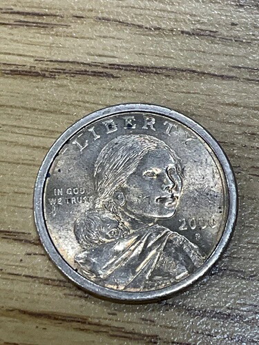 2000ペンス エラー $1 ミント アメリカ合衆国金貨
