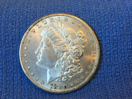 1886年 S モルガン銀貨 355,410円