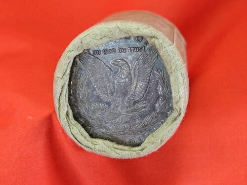 20 UNC BU コイン モルガン ダラー ロール TONING P END / CC END BESTEVER #2328
