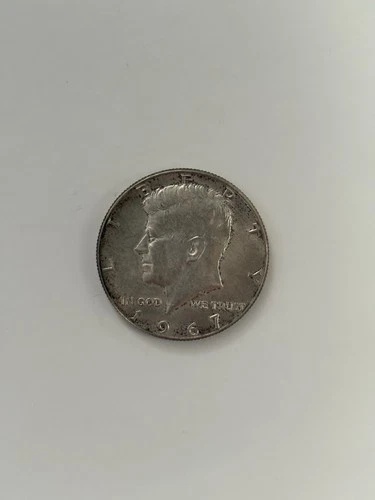 1967年ケネディハーフダラー銀貨