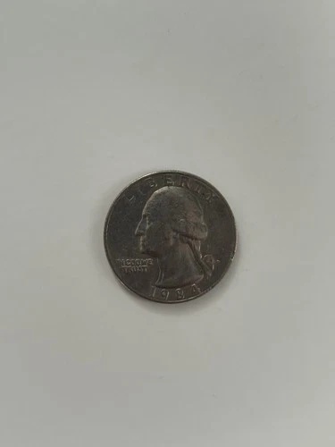 1984-P アメリカ合衆国 25セント硬貨 ジョージ・ワシントン