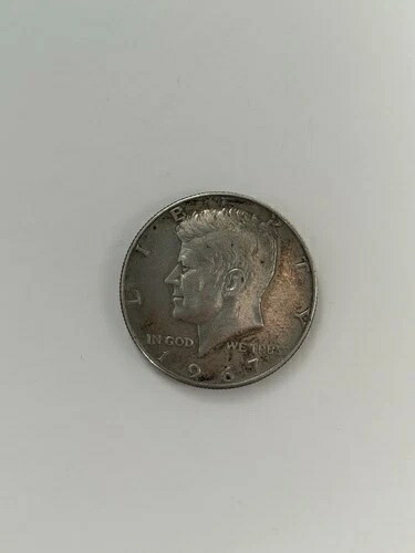 1967年ケネディ50セント銀貨