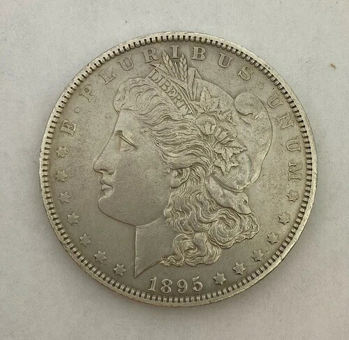 1895-O モルガン銀貨 *|WORLD RESOURCE【QUEEN店】