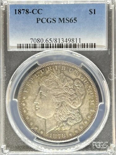 1878-CC モルガン・ダラー MS65 PCGS (#PA81349811)