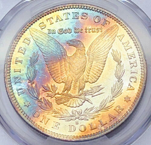 1879-S MS64 PCGS モーガン銀貨！レインボーカラーのトナーコイン！オファーをお待ちしています｜WORLD RESOURCE【QUEEN店】 361,350円