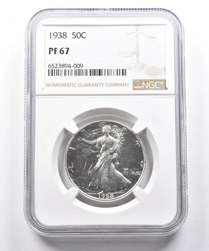 1938 ウォーキングリバティハーフドル PF67 NGC *7378-｜WORLD RESOURCE【QUEEN店】 361,350円