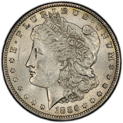 1886年 O $1モーガンシルバードル-PCGS MS62-レア新品同様-｜WORLD RESOURCE【QUEEN店】 369,270円