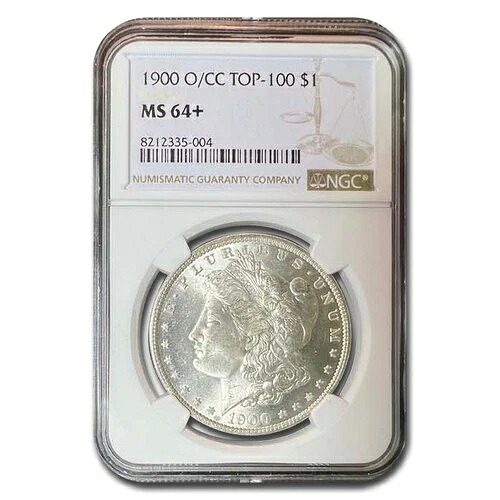 1900年 モルガン・ダラー MS-64+ NGC 431,640円