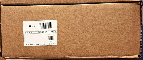 2023年米国造幣局発行の10枚入りクラッドプルーフコインセット（23rgr）44枚入り未開封ボックス、ミントにて完売