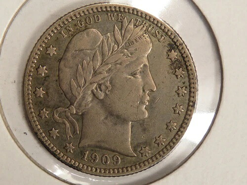1909年-O バーバークォーター、XF-