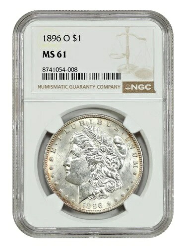 1896-O $1 NGC MS61 - モルガン・ダラー