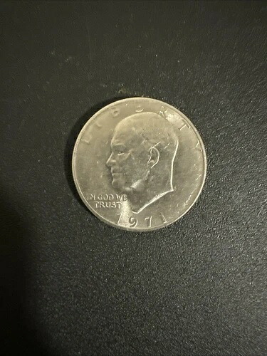 1971年 アイゼンハワー 1ドルコイン-