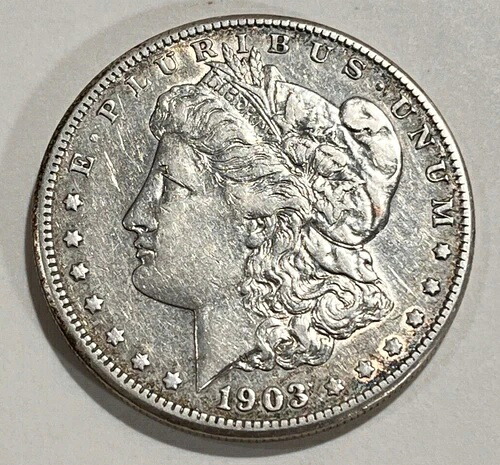 1903年 S モルガン銀貨 90% 銀 サンフランシスコ鋳造