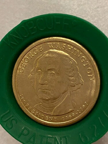 大統領記念硬貨 初代大統領 ジョージ・ワシントン 2007年 D ポジション B