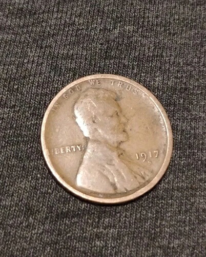 1917年小麦ペニー1セント硬貨、リバティ二重刻印の誤り｜WORLD RESOURCE【QUEEN店】