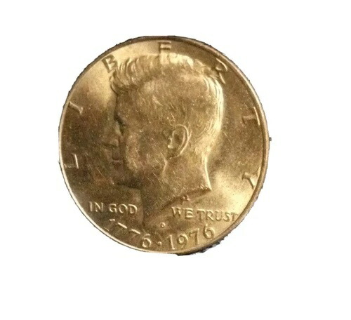 1776-1976年-D Kennedy 2000 1/2ドル 50セントコイン 珍しいエラー付き-