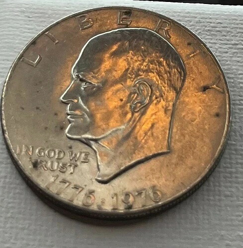 1776-1976 アイゼンハワー リバティベルムーン 1ドル 米国建国200周年記念硬貨