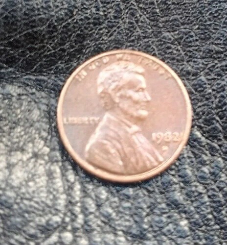 1982年Dペニー硬貨コレクション