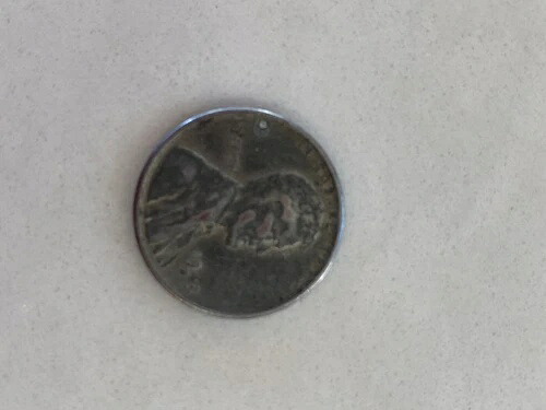 1943年製スチール製リンカーン小麦セント