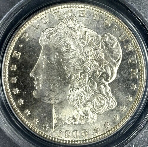 1900年-S $1 モーガンドル PCGS MS64 CAC - 驚くべき派手なブライトホワイトジェム OGH- 401,940円
