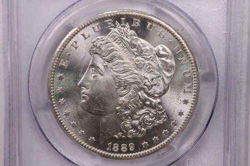 1889-S モルガン銀貨、「Another Hard Date」PCGS MS-65、店舗番号 1755