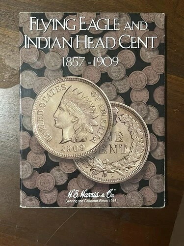 1857年から1909年までのインディアンヘッドセントの完全なコレクション