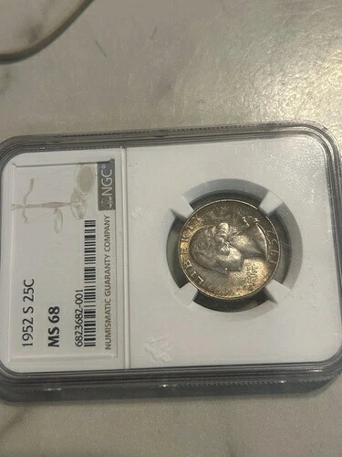 1952年 S NGC Ms 68 ワシントンクォーター Wayyy 以下の入札私のリストをチェックしてください??-
