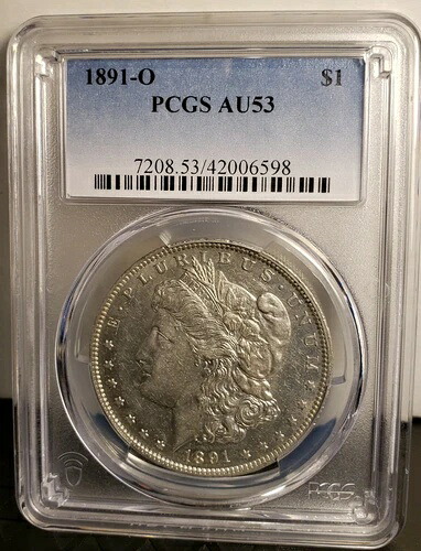 1891-O VAM 3A1- PCGS AU53!- HOT 50 SET VAM!!- VSS ラベル!!!|WORLD RESOURCE【QUEEN店】