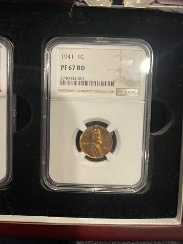 1941 1C リンカーンペニー NGC PF67 RD-|WORLD RESOURCE【QUEEN店】