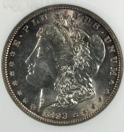 1893年 モーガンドル 1.00 ANACS MS62。 スーパーPQ!-｜WORLD RESOURCE【QUEEN店】