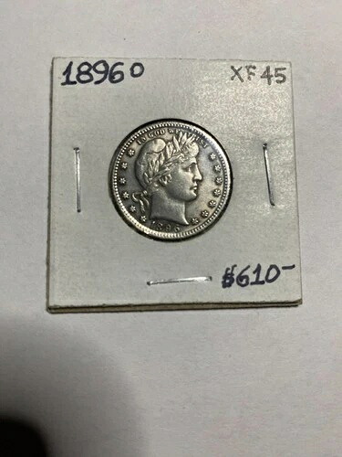 1896年バーバー・シルバー・クォーター｜WORLD RESOURCE【QUEEN店】