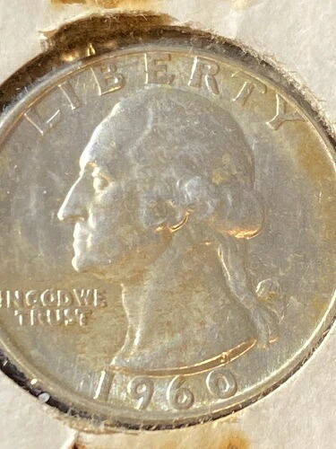 1960 年の 25 セント銀貨の見事な品です。?|WORLD RESOURCE【QUEEN店】