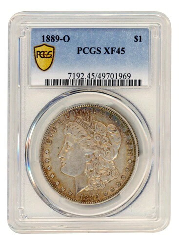 1889-O モルガン銀貨 - PCGS XF45 - 希少ニューオーリンズ造幣局 - 投資|WORLD RESOURCE【QUEEN店】
