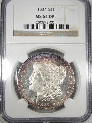 1887-P シルバー モーガン ドル VAM 4 EDS R-5 NGC MS64 DPL AI822|WORLD RESOURCE【QUEEN店】